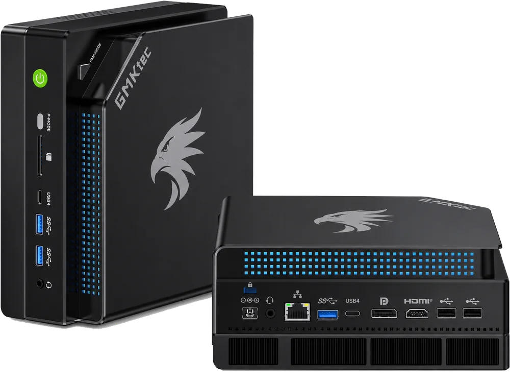 Nucleus Studio compact workstation hardware with front I/O and local AI mini workstation enclosure